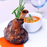 Grilled Rosemary & Thyme Lamb Shank