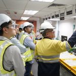 Malaysia Australia Business Council members beifed in the Lynas Laboratory in Gebeng Industrial Estate