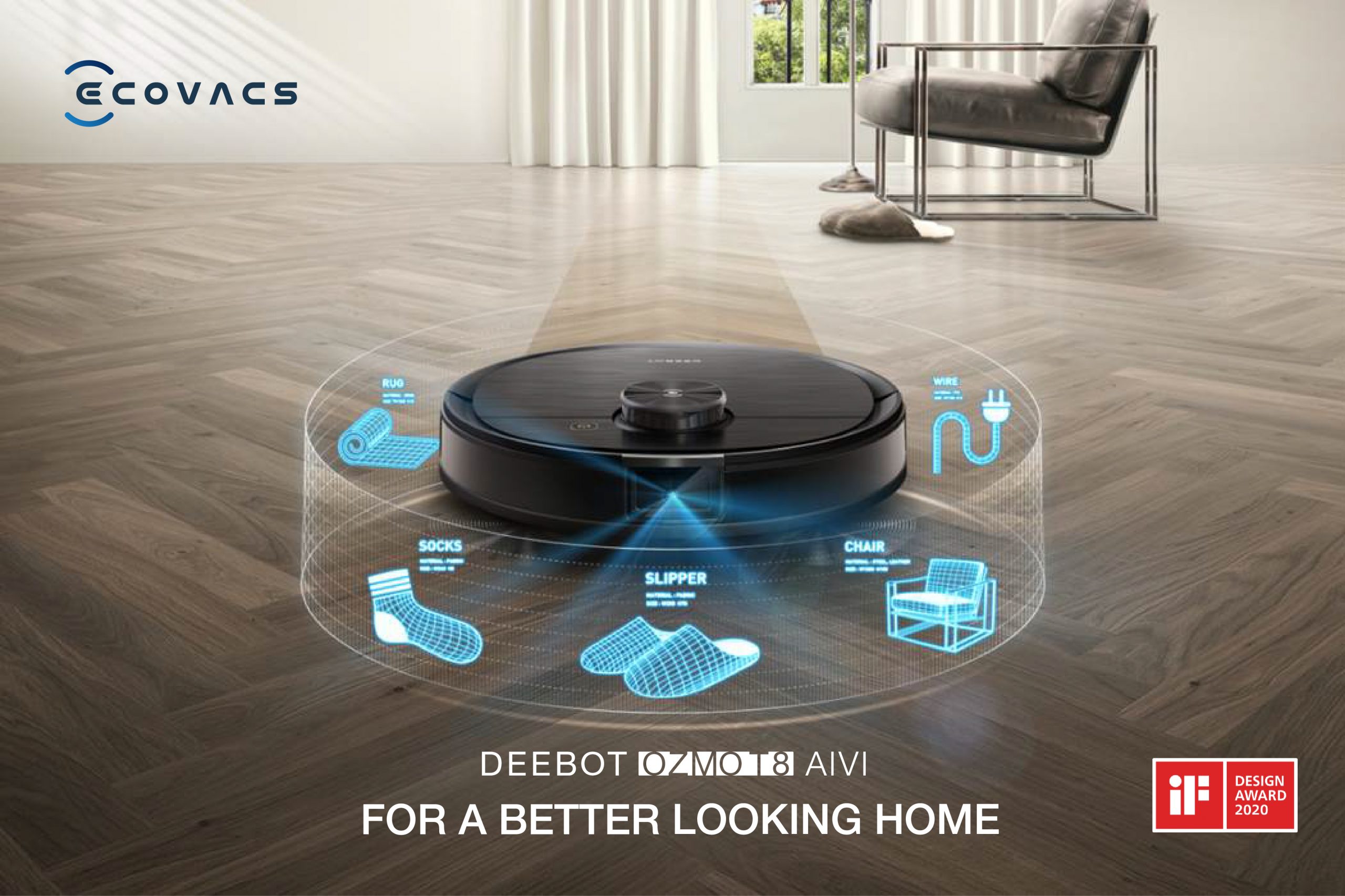 ECOVACS ROBOTICS Introduce The DEEBOT OZMO T8 Optimizes AI For Hassle
