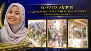 AYDA 2020 Architectural Design Gold Winner, Dayana Aripin from USM