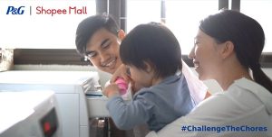 P&G and Shopee collaborate to encourage fair division of household chores in latest #ChallengeTheChores campaign | Source: Press release
