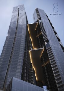 8 Conlay - YOO8 Residential Towers. Photo by KSK Land/Press release