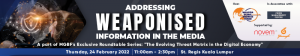 MGBF Exclusive Roundtable: Addressing Weaponised Information in the Media | Banner ad (800px x 150px)