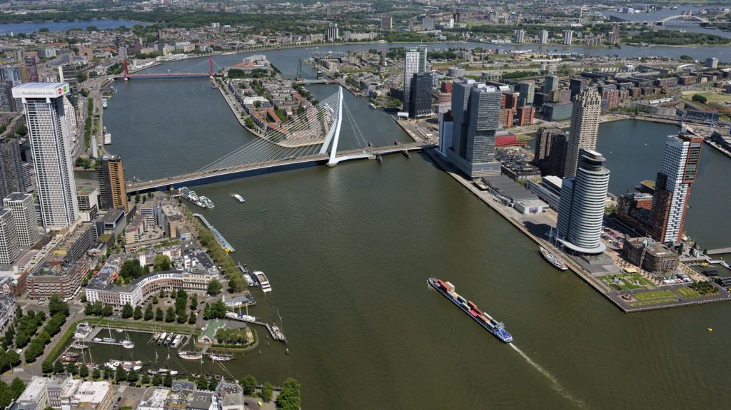 Rotterdam in 2021. Photo by Marco van Middelkoop (ANP) via Port of Rotterdam.