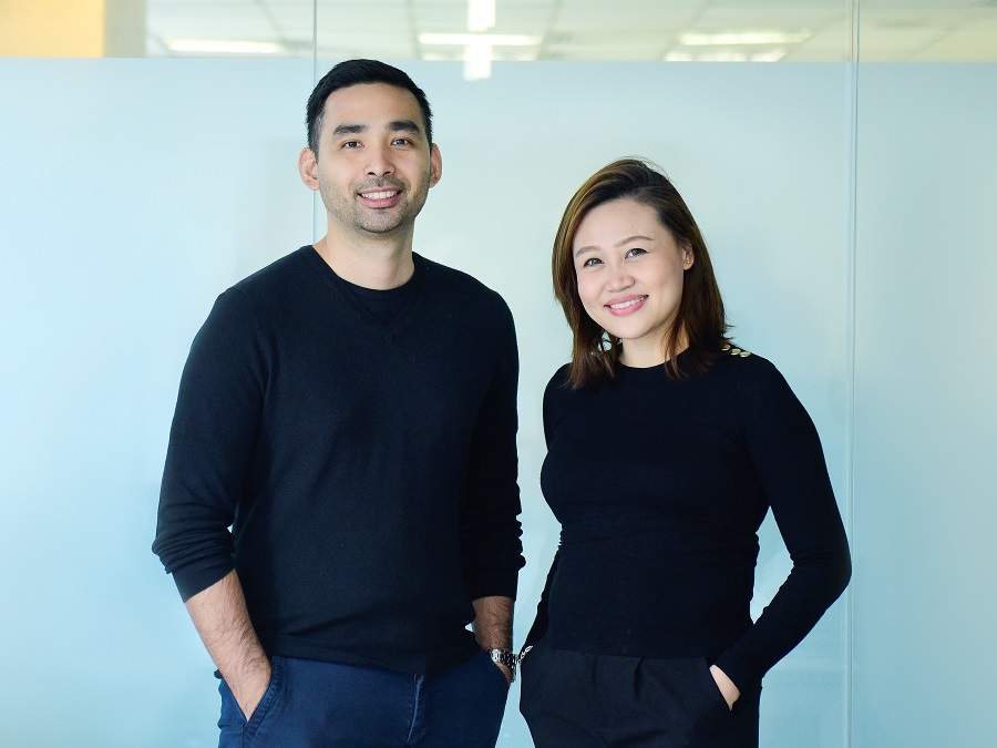 Fara Abdullah and Nik Emir Din, Co-CEOs of Bitsmedia, the Singapore-based tech company behind the world’s most popular Muslim lifestyle app Muslim Pro. 18 April 2022 | Photo by Bitsmedia/NHA/File photo