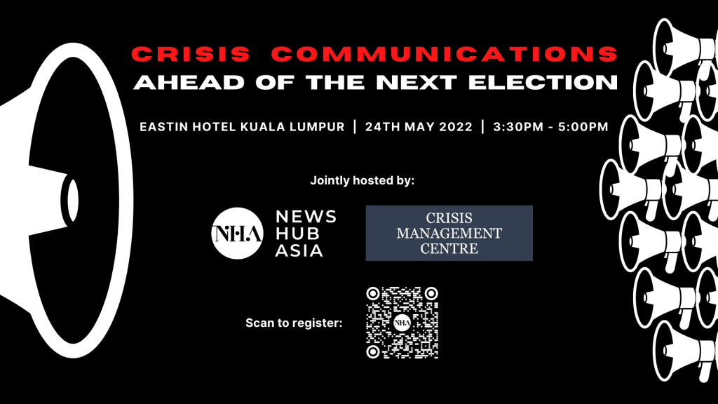 NHA-CMC poster_Crisis Communications Ahead of the Next Election