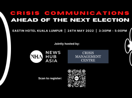 NHA-CMC poster_Crisis Communications Ahead of the Next Election