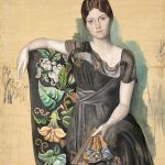 Portrait of Olga in an armchair (Portrait d’Olga dans un fauteuil) spring 1918 Pablo Picasso