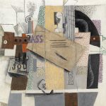 The Violin (Le violon) 1914 Pablo Picasso