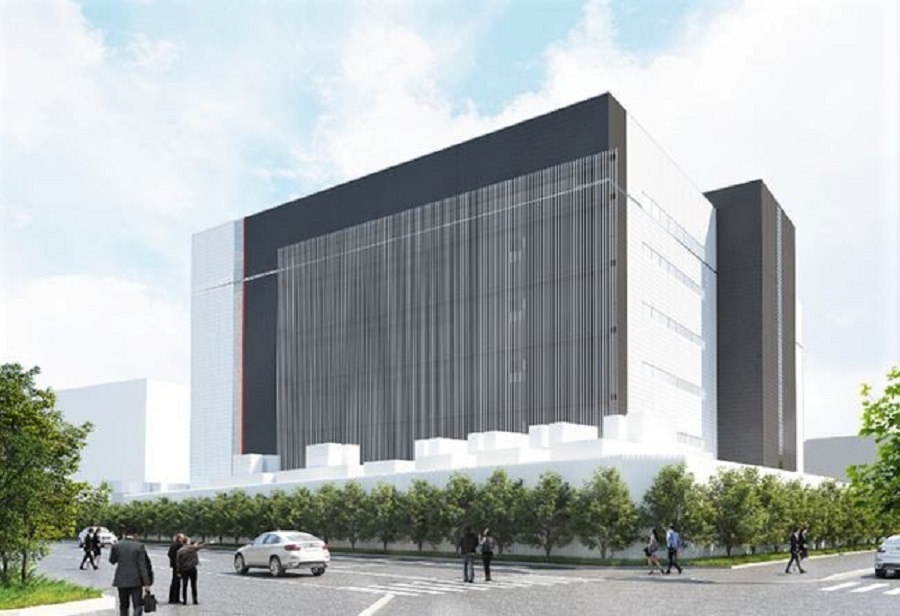 Artist's impression of the 100 MW data centre in Saitama City, Japan. | Photo by PDG/ACNNewswire