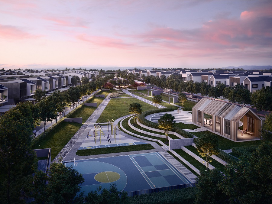 A visualisation of the SÓL Estate development project in Kuching, Sarawak, Malaysia. | Photo by EXAL Malaysia/NHA File Photo