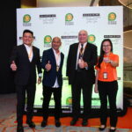 (From left) – Mr Oon Kin Seng, Datuk Mohammad Pintaz Badar, Dr. H. Ernest Henderson, Dr. Ng Ee Chin (Head of Laboratory of Pentas Flora Group).