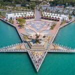 The iconic Eagle Square in Langkawi Malaysia