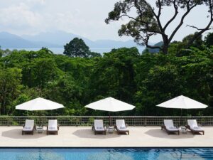 A luxury swimming pool at the Datai Resort in Datai Bay, Langkawi, Malaysia. 20 May 2019. | Photo by Langkawi Development Authority (LADA)/NHA File Photo