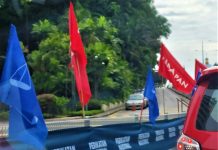 GE15: Where to find the manifestos Coalition flags in Bangsar, Kuala Lumpur, Malaysia, leading up to the 15th General Election. 10 November 2022. | NHA File Photo