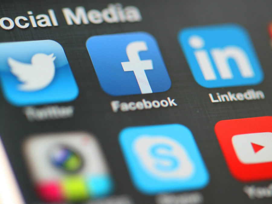 Social media icons displayed on smartphone screen. | Photo for illustrative purposes only. | Photo by doram/Getty Images Signature via Canva Pro/NHA File Photo