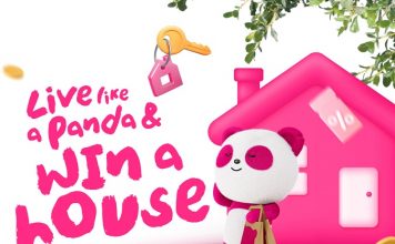 foodpanda singles day "live like a panda" promo poster