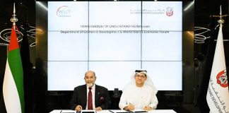 The Signing of a Memorandum of Understanding between the Abu Dhabi Department of Economic Development (ADDED) and the World Islamic Economic Forum (WIEF). Abu Dhabi, UAE, 7 November 2022. | Photo by WIEF/NHA File Photo