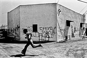 Gusmano Cesaretti, Chaz Running, 1973. Photo © Gusmano Cesaretti. Courtesy of Gusmano Cesaretti.