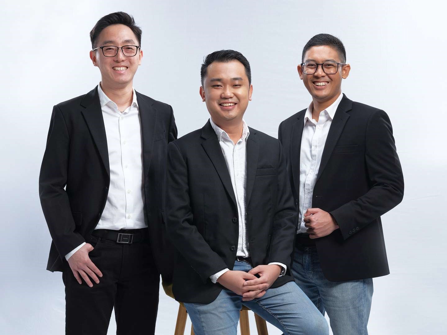 From left: Febrianto Gamal (Chief Operation Officer, EdenFarm), David Setyadi Gunawan (Chief Executive Officer, EdenFarm), Ramavito Mountaino (Chief Finance Officer, EdenFarm) | Photo by AC Ventures / NHA File Photo