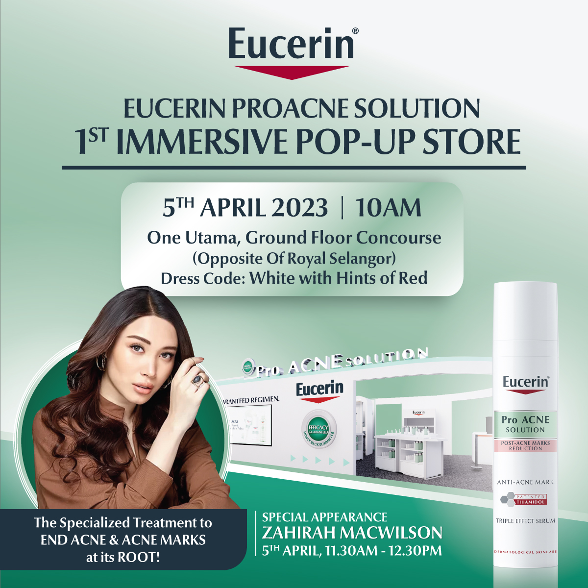 Eucerin ProACNE Immersive Pop-Up Store poster