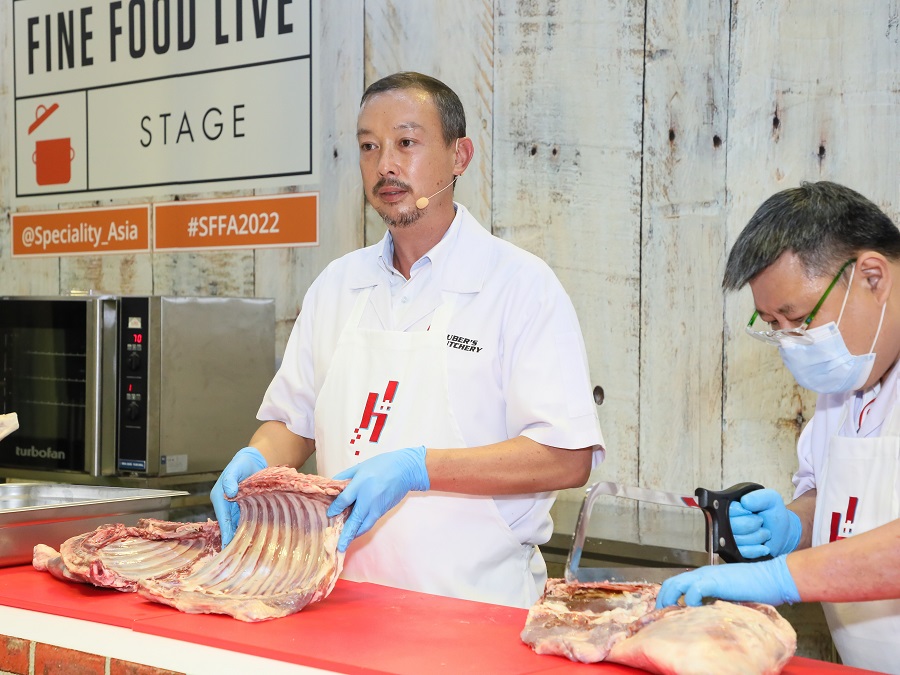 Butchery demonstrations at SFFA 2022, now known as SFDA 2023. | Photo by Speciality Food & Drinks Asia (SFDA)/NHA File Photo