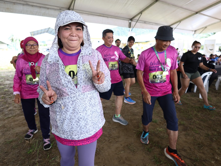One of the community activities held during the Wallace Evolution Run 2023. Santubong, Kuching, Sarawak, Malaysia. 5 November 2023. | Photo by The Bold Warriors Adventure and Exploration Club (BWAE) / NHA File Photo