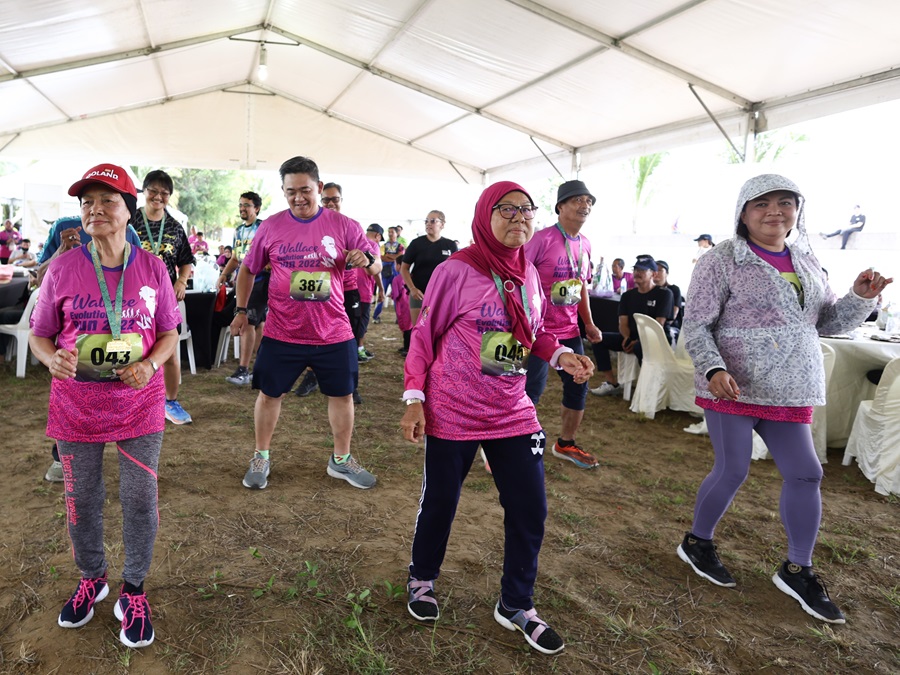 One of the community activities held during the Wallace Evolution Run 2023. Santubong, Kuching, Sarawak, Malaysia. 5 November 2023. | Photo by The Bold Warriors Adventure and Exploration Club (BWAE) / NHA File Photo