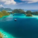 Breathtaking scenery at Raja Ampat in Sorong