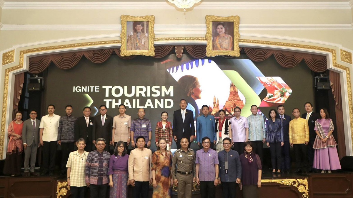 Group photo at the Ignite Tourism Thailand launch held today in Bangkok, Thailand. 3 April 2024. | Photo by Tourism Authority of Thailand / NHA File Photo