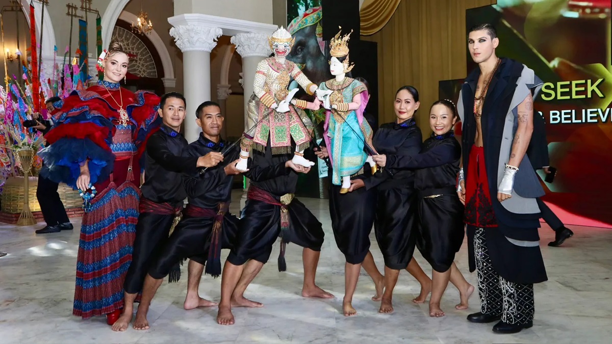 Thai puppetry, an ancient art form in Thailand, was also featured at the launch of 'Ignite Tourism Thailand' in Bangkok. 3 April 2024. Photo by Tourism Authority of Thailand / NHA File Photo