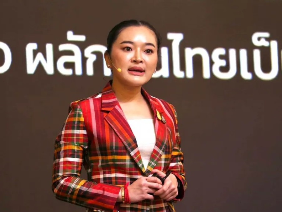 Tourism and Sports Minister, Sudawan Wangsuphakijkosol speaking at the launch of 'Ignite Tourism Thailand' today in Bangkok. 3 April 2024. Photo by Tourism Authority of Thailand / NHA File Photo