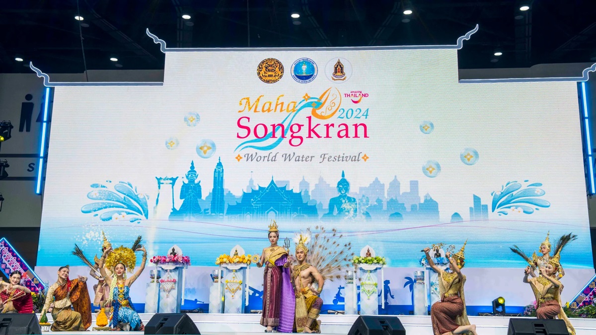 A performance at the launch of the Maha Songkran World Water Festival 2024. | Bangkok, Thailand, 2 April 2024 | Photo by Tourism Authority of Thailand/NHA File Photo