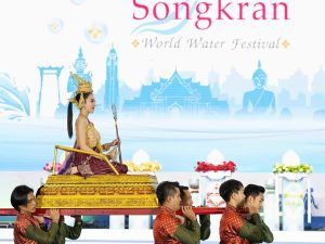 The parade showcasing Thailand's cultural heritage at the launch of the Maha Songkran World Water Festival 2024. | Bangkok, Thailand, 2 April 2024 | Photo by Tourism Authority of Thailand/NHA File Photo