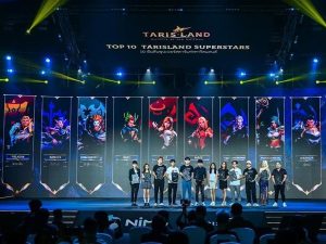 'Top 10 Tarisland Superstars' award winners at the Nimo Global Gala 2024, in Bangkok, Thailand. | Photo by Nimo / Tarisland / NHA File Photo