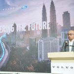 Marcus Mak, Country Manager, Volvo Buses delivering his speech at the launch event_r