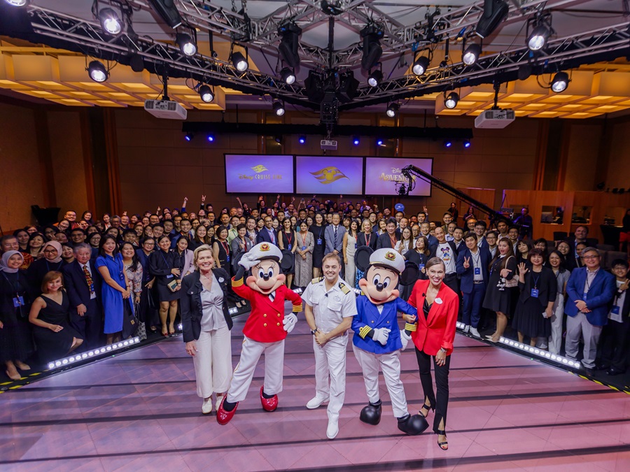 Launch of the Disney Cruise Line in Asia. / Photo by Traveloka