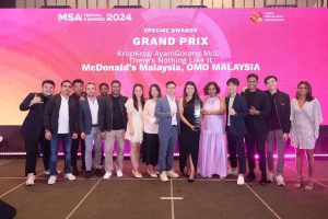 McDonald's Malaysia and OMD Malaysia bagged Grand Prix Special Awards at the MSA Awards 2024. | Sheraton Petaling Jaya, Malaysia. 23 August 2024. | Photo by MSA / NHA File Photo