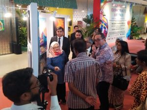 The Malaysian and Expatriate Art Fair was launched on 26 July 2024. | Damansara Pavilion, Kuala Lumpur. 26 July 2024. | Photo by Soriataa Events / NHA File Photo