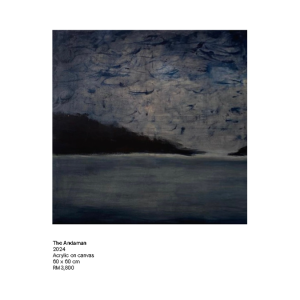 A 2024 painting titled 'The Andaman' by Mulaika | Source: Mulaika's latest catalogue of 'Available Artworks'. Extracted on 27 August 2024 by News Hub Asia.