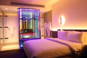 CapsuleTransit MAX in KLIA2 provides comfortable beds, modern amenities and privacy for a restful experience. | CapsuleTransit MAX in KLIA2, Malaysia. 3 September 2024. | Photo by CapsuleTransit / NHA File Photo