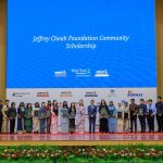 Raja Permaisuri of Perak Darul Ridzuan, Tuanku Zara Salim, and Tan Sri Dato’ Seri Sir Dr. Jeffrey Cheah KBE