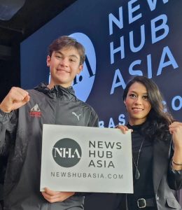 Saif Nordin (left) with Ruzanna Muhammad, editor-at-large for News Hub Asia. | Photo by News Hub Asia