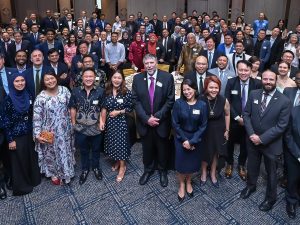 All attendees at the The University of Manchester’s 200th anniversary Bicentenary Reception in Kuala Lumpur, Malaysia. | Photo by The University of Manchester / NHA File Photo