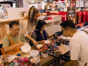 Batik handicraft workshop. | Photo by KLCF / NHA File Photo