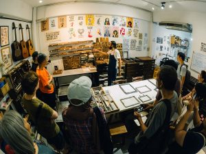 Letterpress workshop. | Photo by KLCF / NHA File Photo