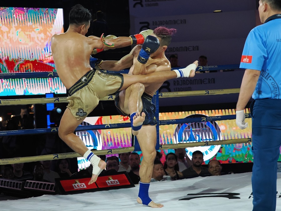 The finale to the "Amazing Muay Thai: Road to Rajadamnern 2024" series featured four thrilling matches at the Rajadamnern Stadium. | Bangkok, Thailand. 20 December 2024. | Photo by Tourism Authority of Thailand (TAT) / NHA File Photo
