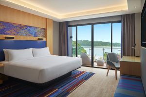 One of the rooms overlooking the sea at Aloft in Pantai Tengah, Langkawi, Malaysia. | Photo by Marriott Bonvoy / NHA File Photo