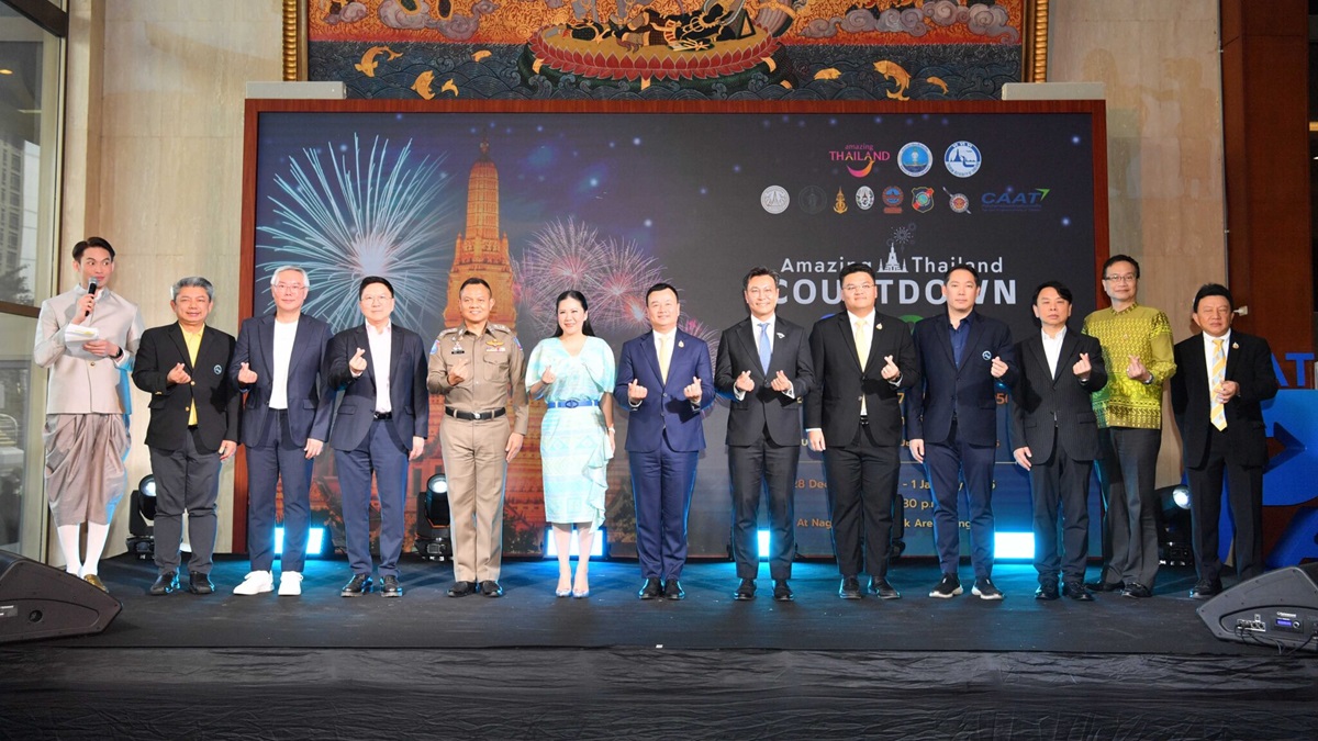 Launch of the "Amazing Thailand Countdown 2025" grand celebration which will take place in various locations in Thailand. | Bangkok, Thailand. 23 December 2024. | Photo by Tourism Authority of Thailand (TAT) / NHA File Photo
