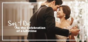 Hilton's poster to promote their wedding packages at the KLPJ Wedding Fair on 11 and 12 January 2025 at the Kuala Lumpur Convention Centre.